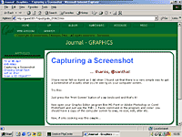 Sample Screenshot of this screen.